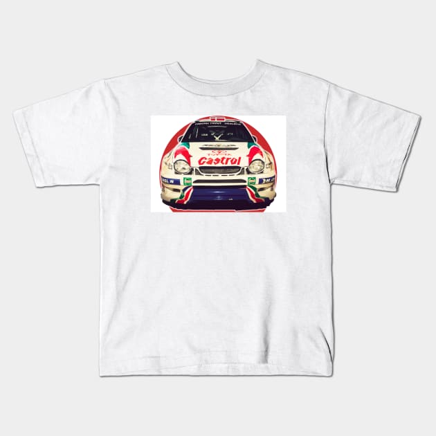 Corolla Kids T-Shirt by TeEmporium